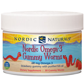 Omega-3 Gummy Worms - My Village Green